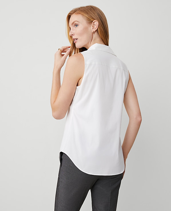 Petite Sleeveless Essential Shirt