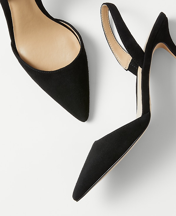 Kerry Suede Slingback Pump