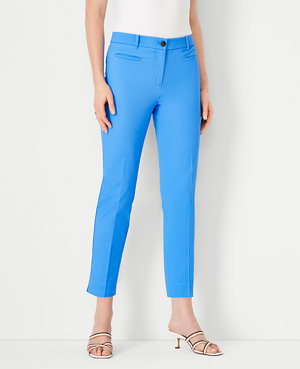 The Petite Cotton Crop Pant