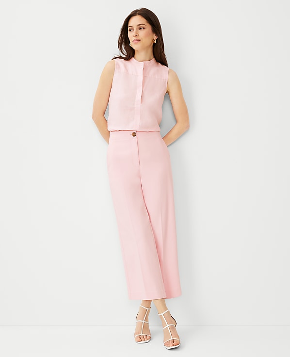 The Kate Wide Leg Crop Pant