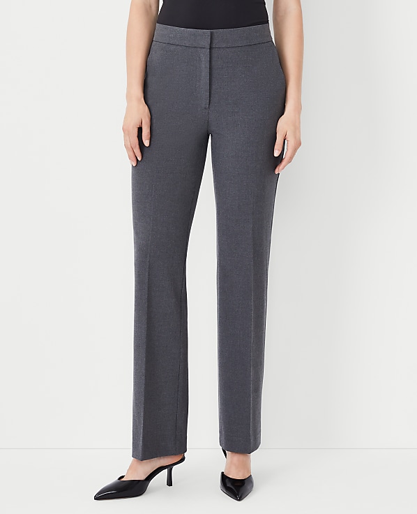 The Petite High Rise Trouser in Seasonless Stretch - Curvy Fit