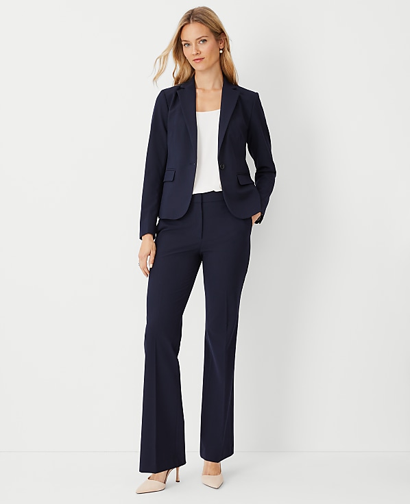The High Rise Trouser in Seasonless Stretch