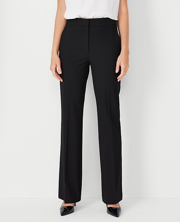 The Petite High Rise Trouser in Seasonless Stretch - Curvy Fit