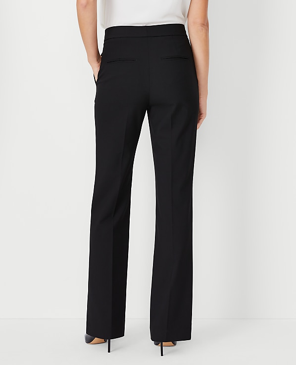 The Petite High Rise Trouser in Seasonless Stretch - Curvy Fit