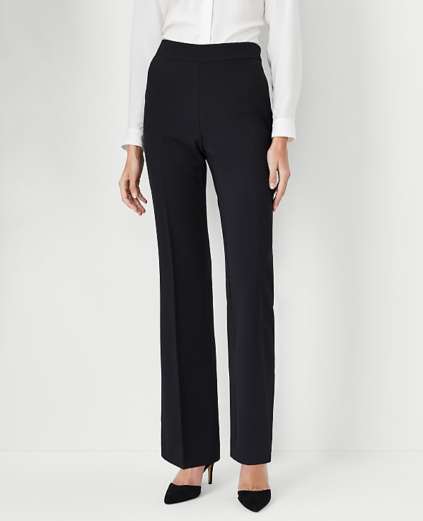 The Tall Side Zip Trouser in Fluid Crepe