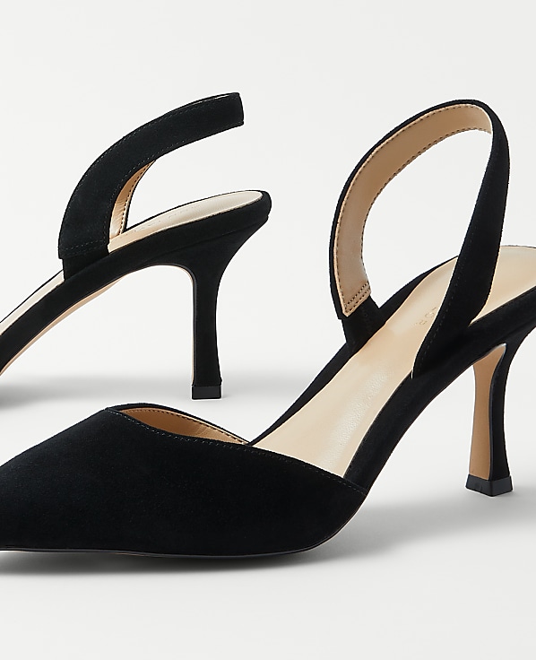 Kerry Suede Slingback Pump