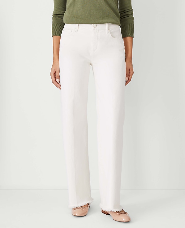 The Frayed Wide-Leg Jean