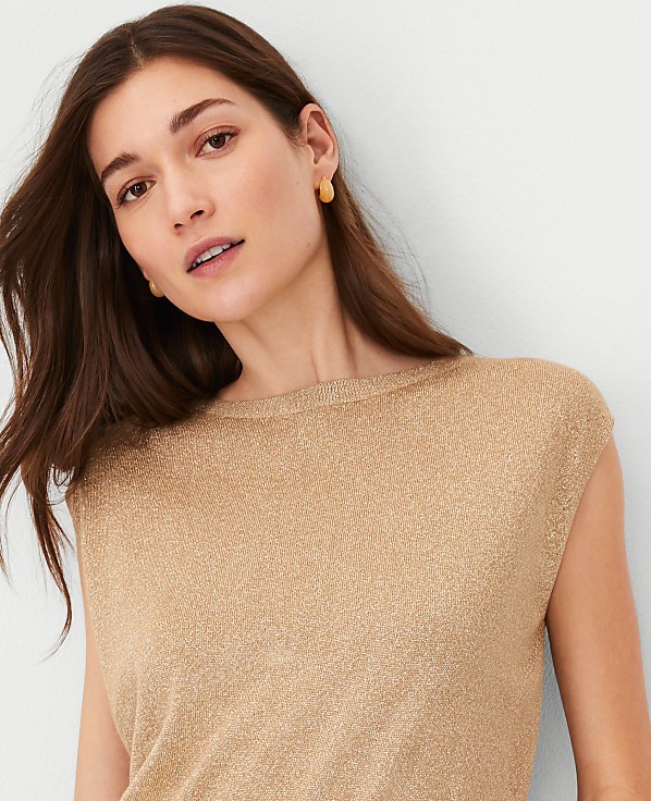 Petite Shimmer Wedge Shell