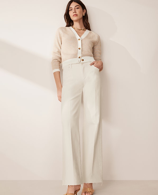 The Frayed Wide-Leg Jean