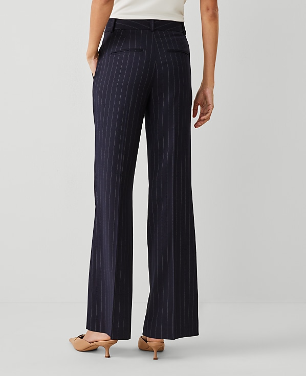 The Jayne Trouser Pant in Pinstripe