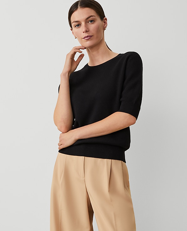Jacquard Sweater Tee