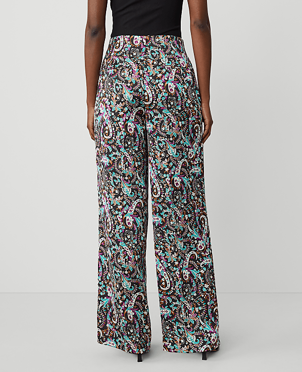 The Petite Pleated Wide Leg Pant