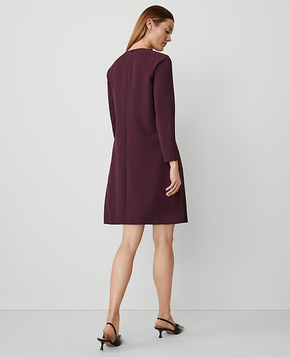Long Sleeve Shift Dress