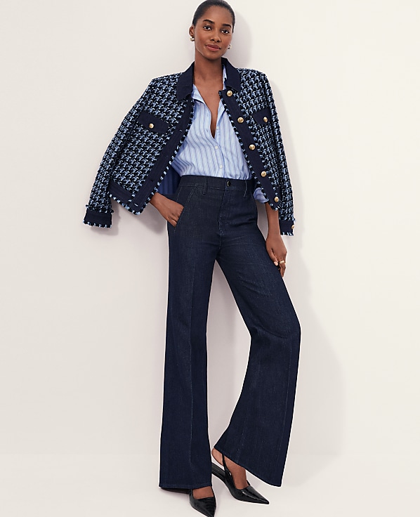 The Petite Denim Trouser