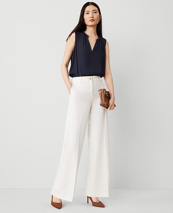 The Petite Perfect Wide-Leg Pant