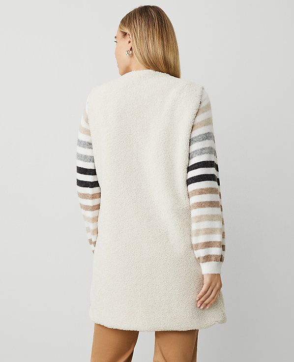 Weekend Collection Sherpa Long Vest