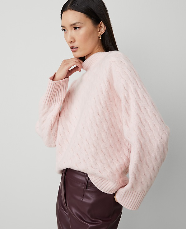 Cashmere Cable Sweater