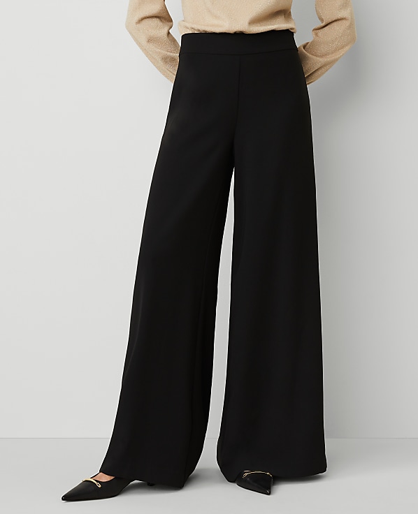 The Dramatic Wide-Leg Crepe Pant
