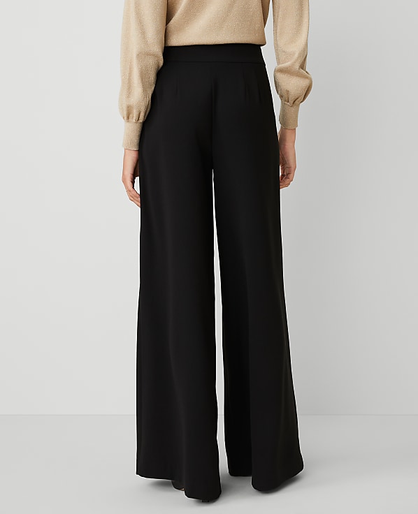 The Dramatic Wide-Leg Crepe Pant