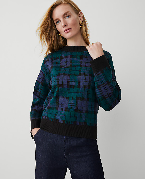 Plaid Sweater