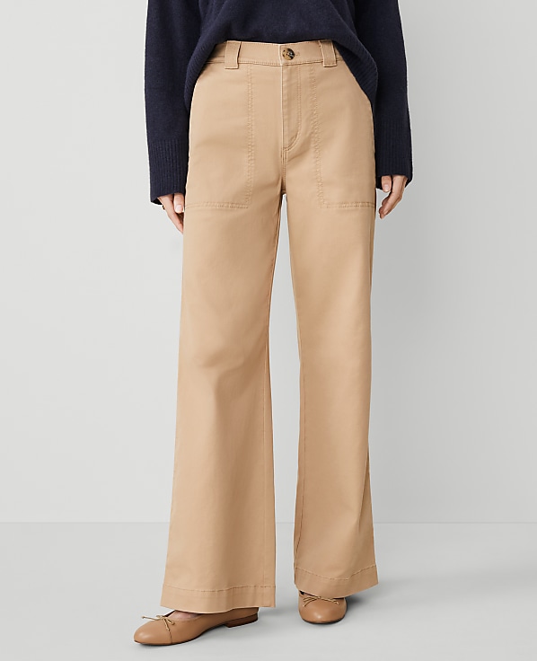 Weekend Collection Wide-Leg Pant