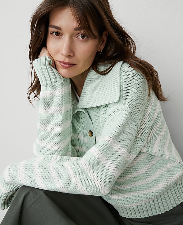 Weekend Collection Striped Sailor Sweater