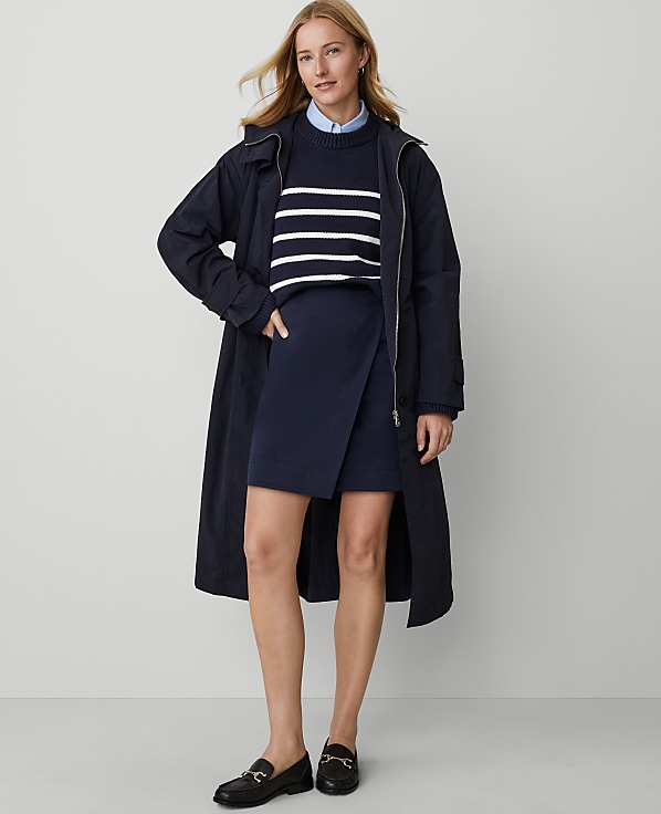 Petite Weekend Collection Effortless Wrap Skirt