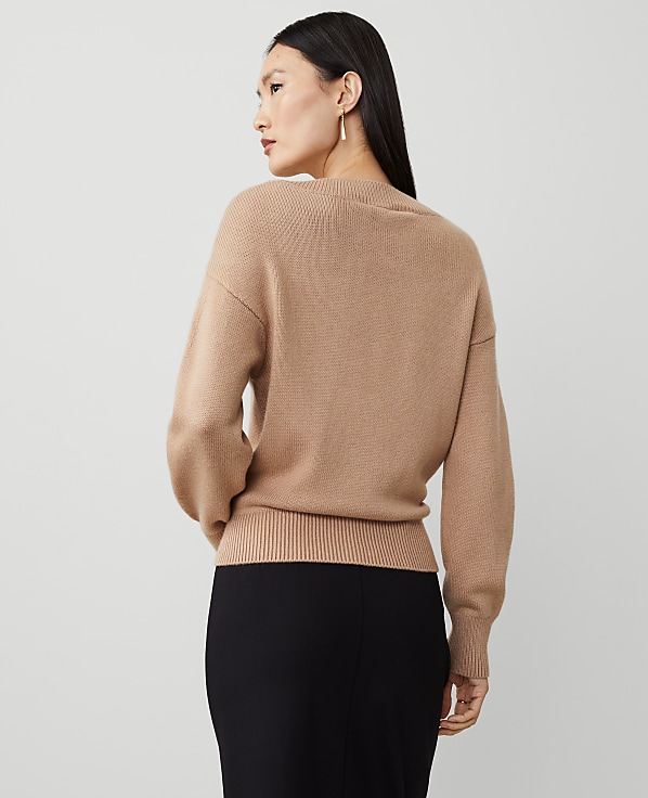 Envelope Neck Sweater