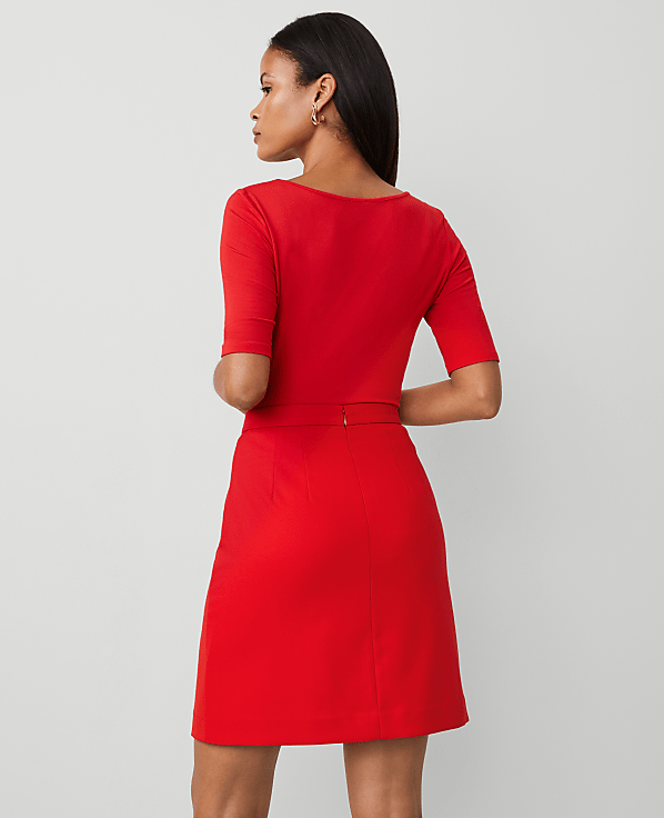 Button Wrap Skirt