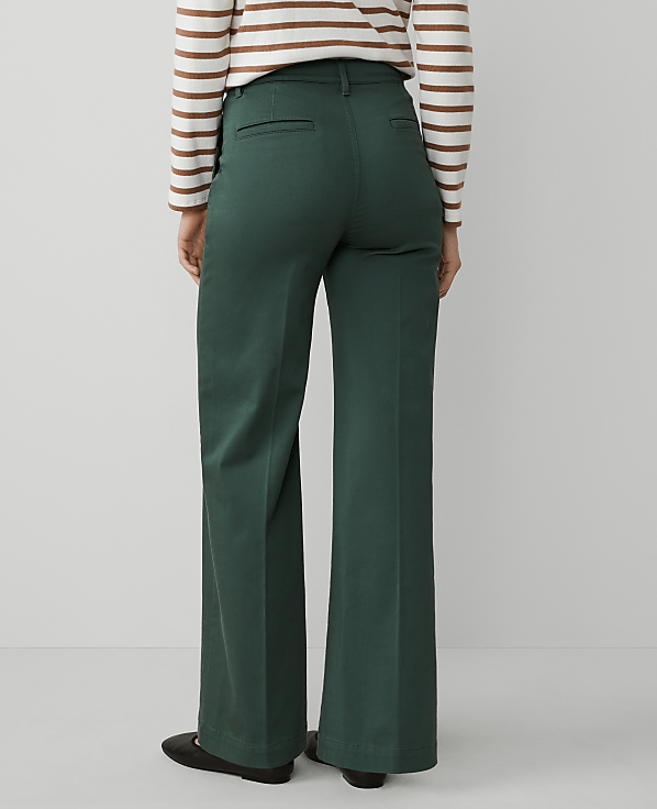 Weekend Collection Trouser in Sateen