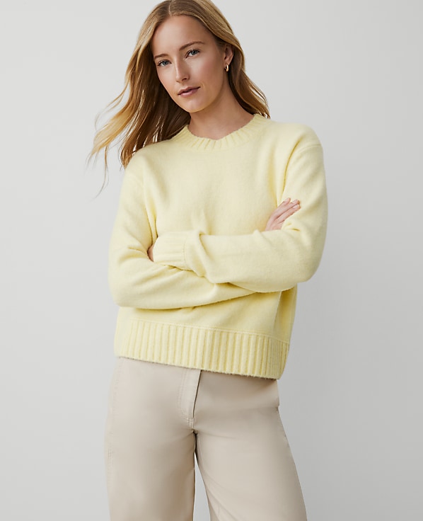 Weekend Collection Cozy Crew Neck Sweater