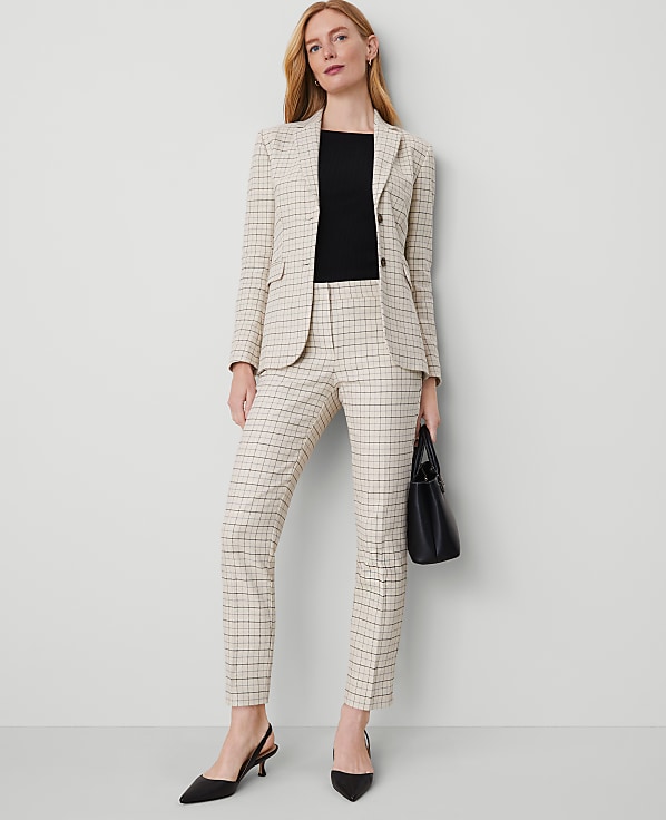 The Eva Ankle Pant in Stretch Cotton