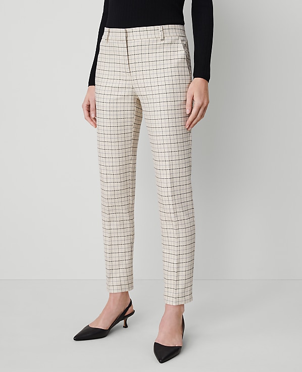 The Eva Ankle Pant in Stretch Cotton