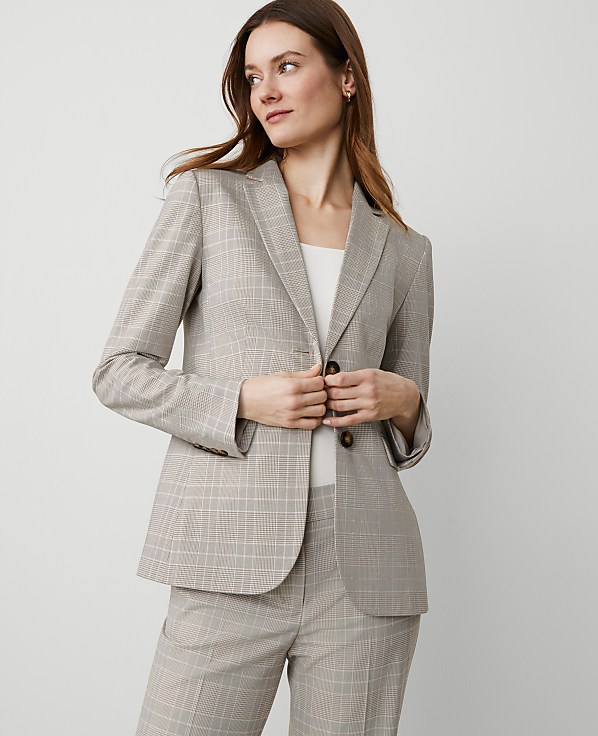 The Greenwich Blazer in Plaid