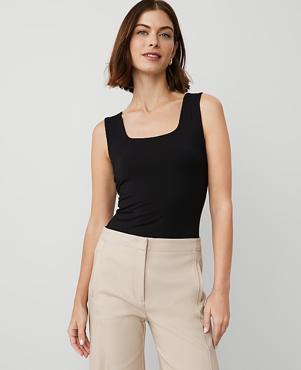 Square Neck Tank Top