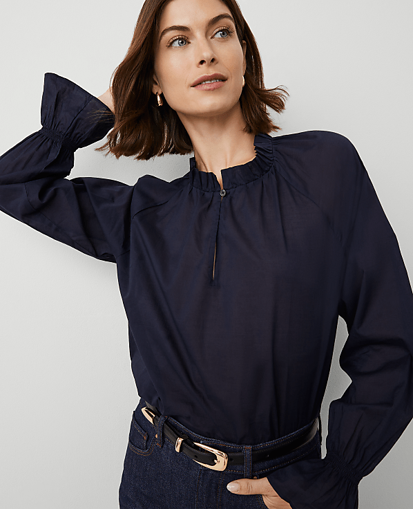 Ruffle Raglan Popover