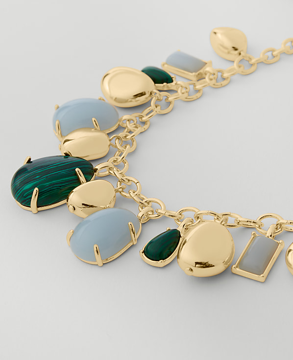 Statement Charm Necklace