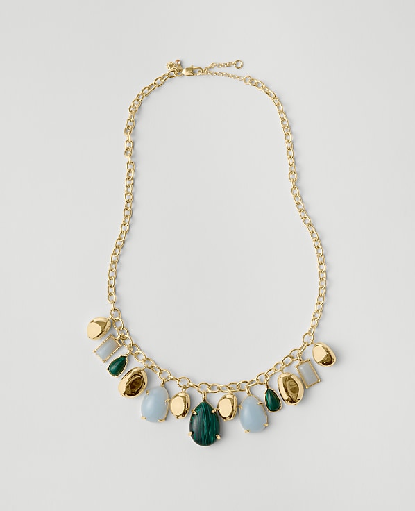 Statement Charm Necklace