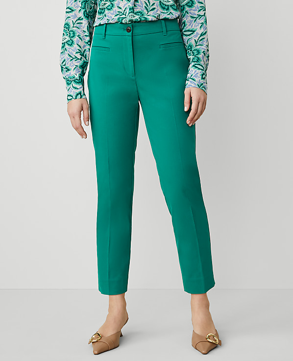 The Petite Cotton Crop Pant