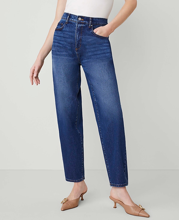 The Petite Barrel Jean