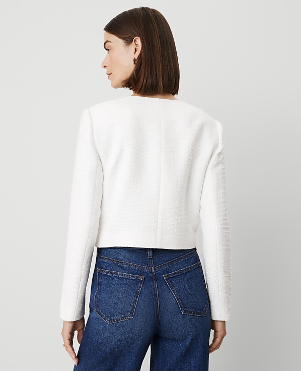 Tweed Patch Pocket Jacket