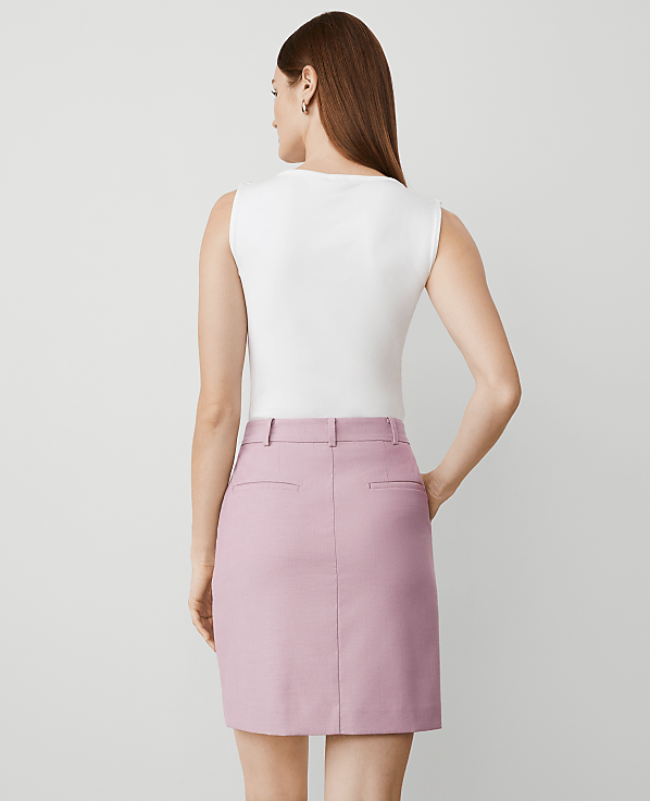 The Petite Trouser Mini Pocket Skirt