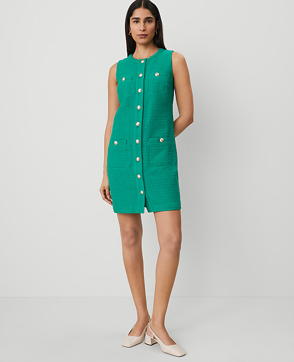 Tweed Sheath Dress