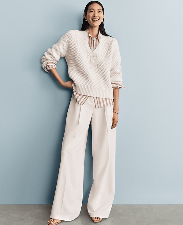 The Belted Wide-Leg Pant