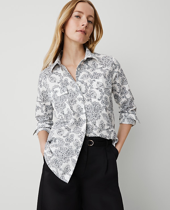 Weekend Collection Paisley Pocket Blouse