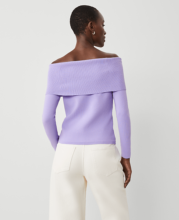 Off-The-Shoulder Sweater