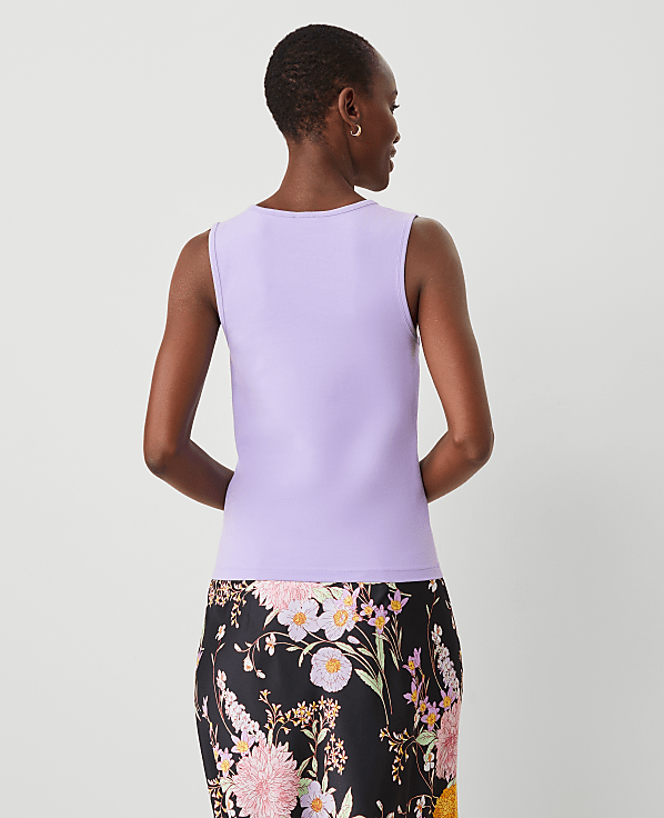 Modern Scoop Neck Tank Top