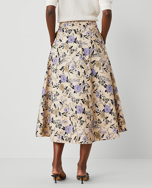 Floral Full Skirt