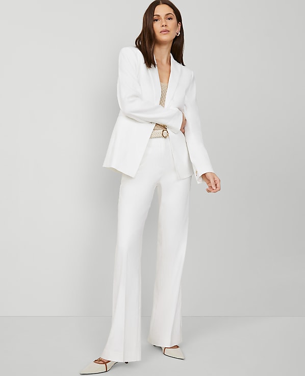 The Trouser in Linen Blend