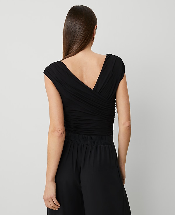 Asymmetric Neck Bodysuit